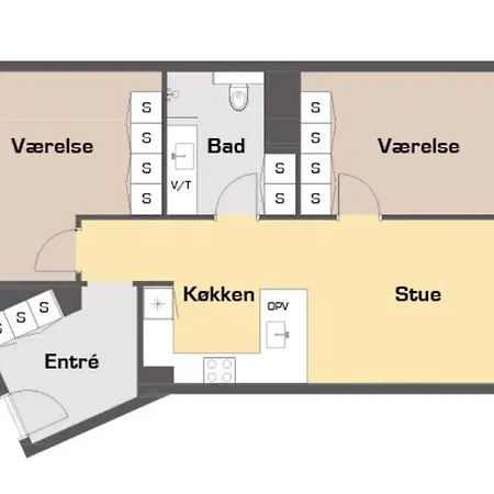 Apartment Great 2-bed Wprivate Balcony By Harbour